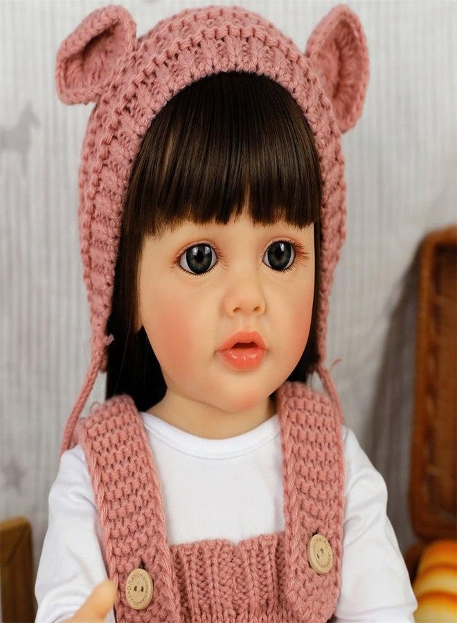 Daji Reborn Baby Girl Dolls Realistic Baby Doll Soft Reborn Dolls Baby Doll Lifelike Reborn Baby Look Real Newborn Baby Girl Doll with Gift Box for Kids Age 3+ - Image 5